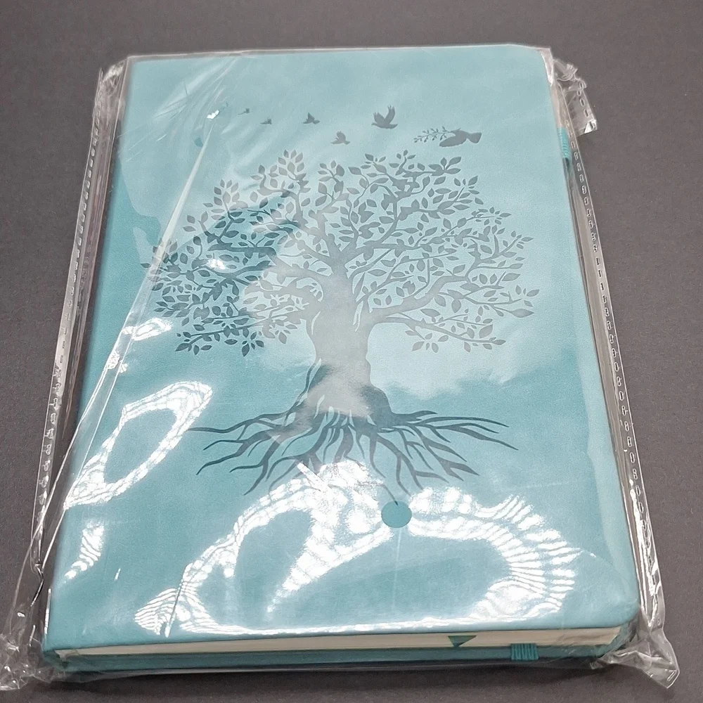 Teal Green Tree Of Life Journal Notebook Diary